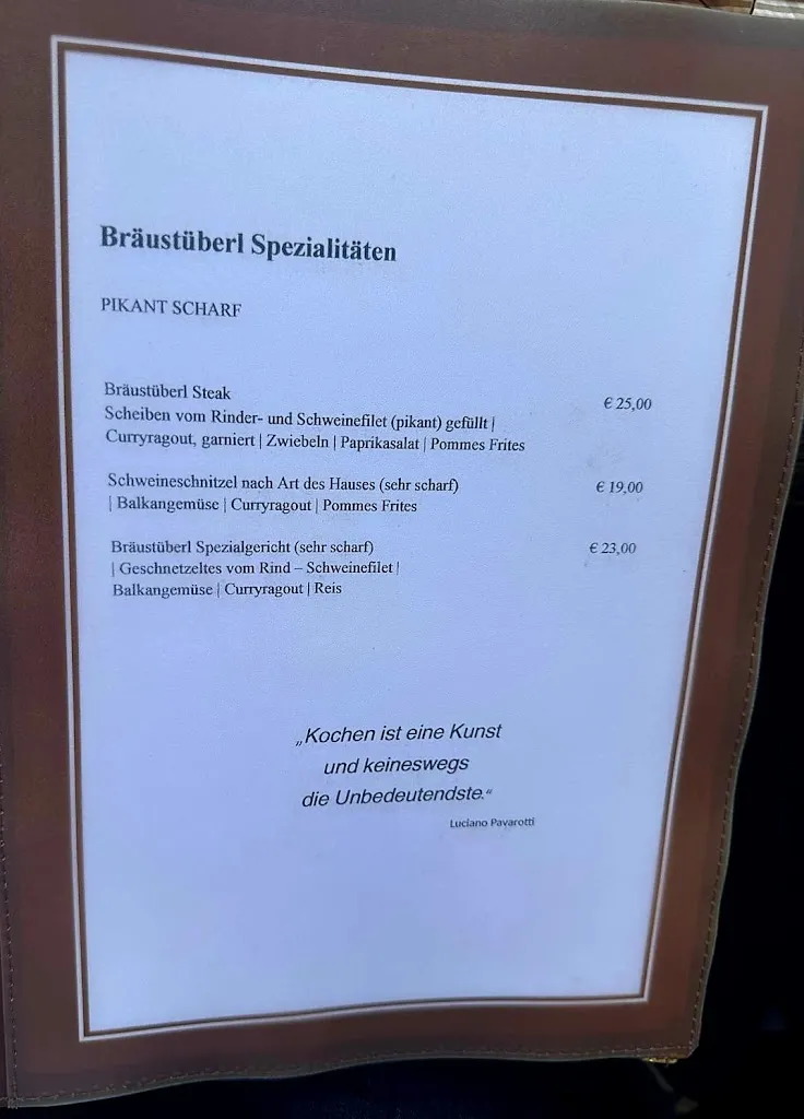 Menu_Bräustüberl Leinburg Inh. Willibald Tiffner_Leinburg_immagine_1