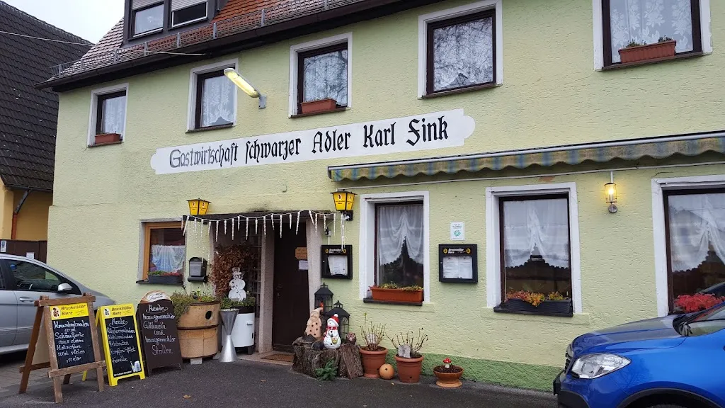 Schwarzer Adler restaurant in Leinburg