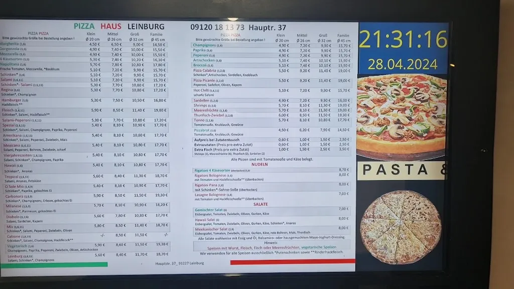 Menu_Pizza House Leinburg_Leinburg_immagine_2