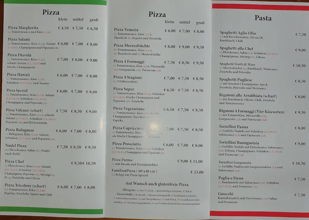 Menu_Pizzeria Venezia 