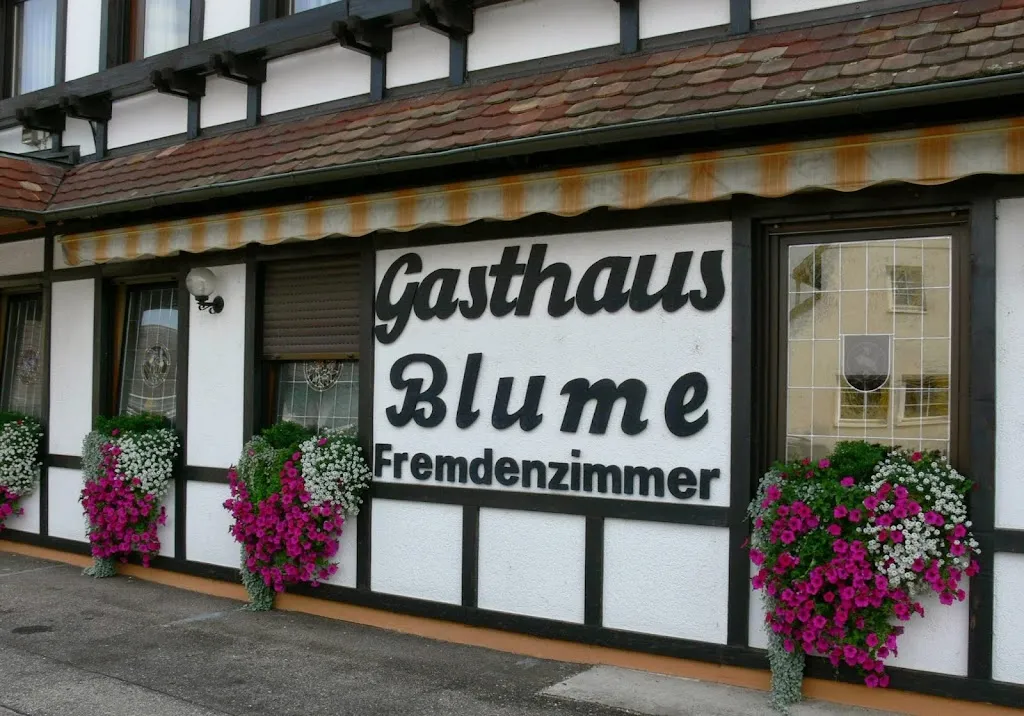 Landgasthof Blume restaurant in Lichtenau