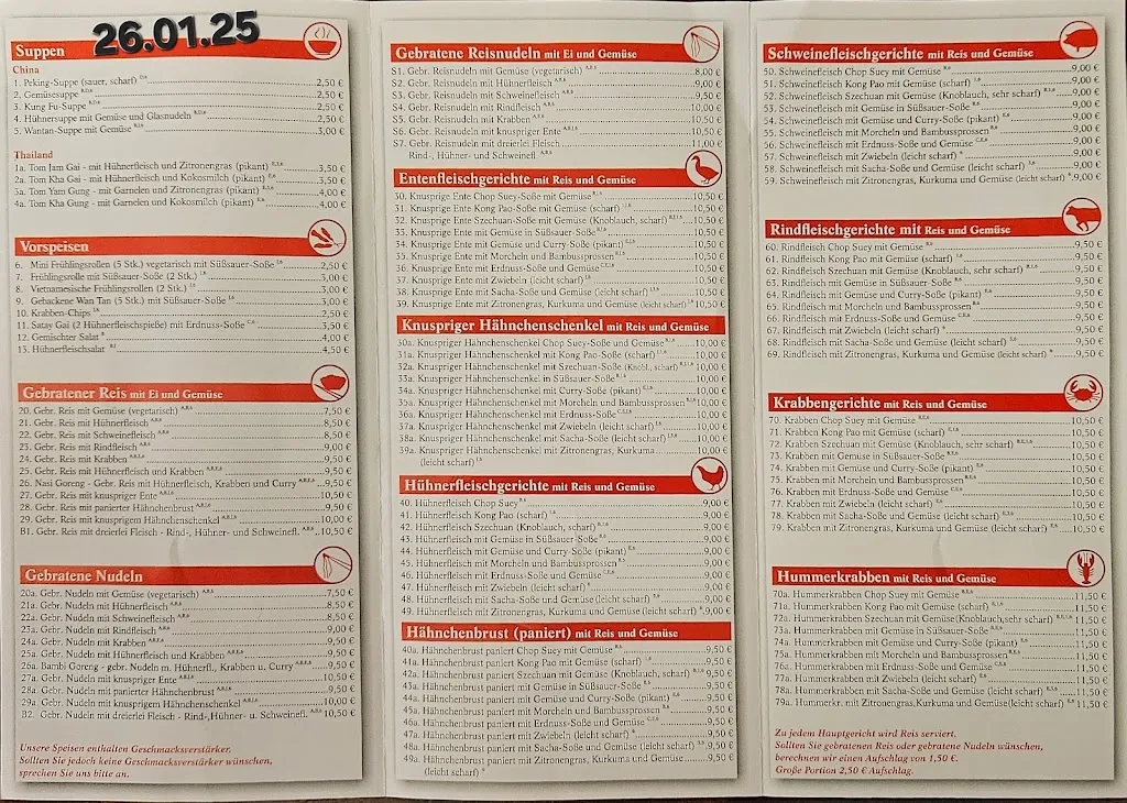 Menu_Hong Thai Lotus_Lichtenau_immagine_1