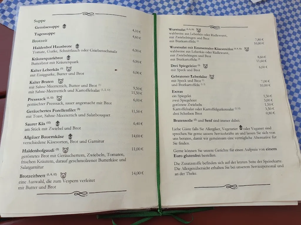 Menu_Berggasthaus Haldenhof_Allgäu_immagine_3