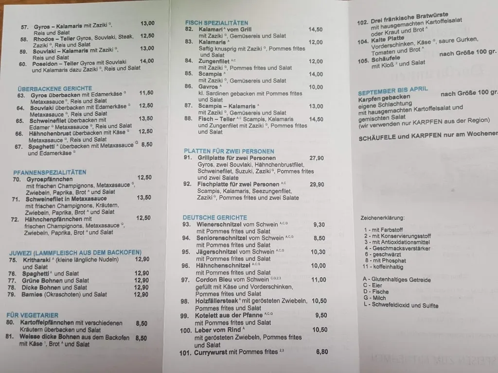 Menu_Gasthof Zum Dorfbrunnen_Cadolzburg_immagine_2