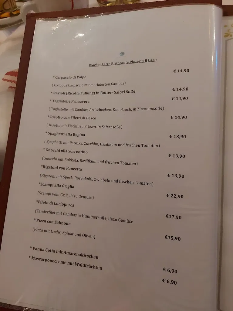 Menu_Ristorante Pizzeria Il Lago_Schwaben_image_1
