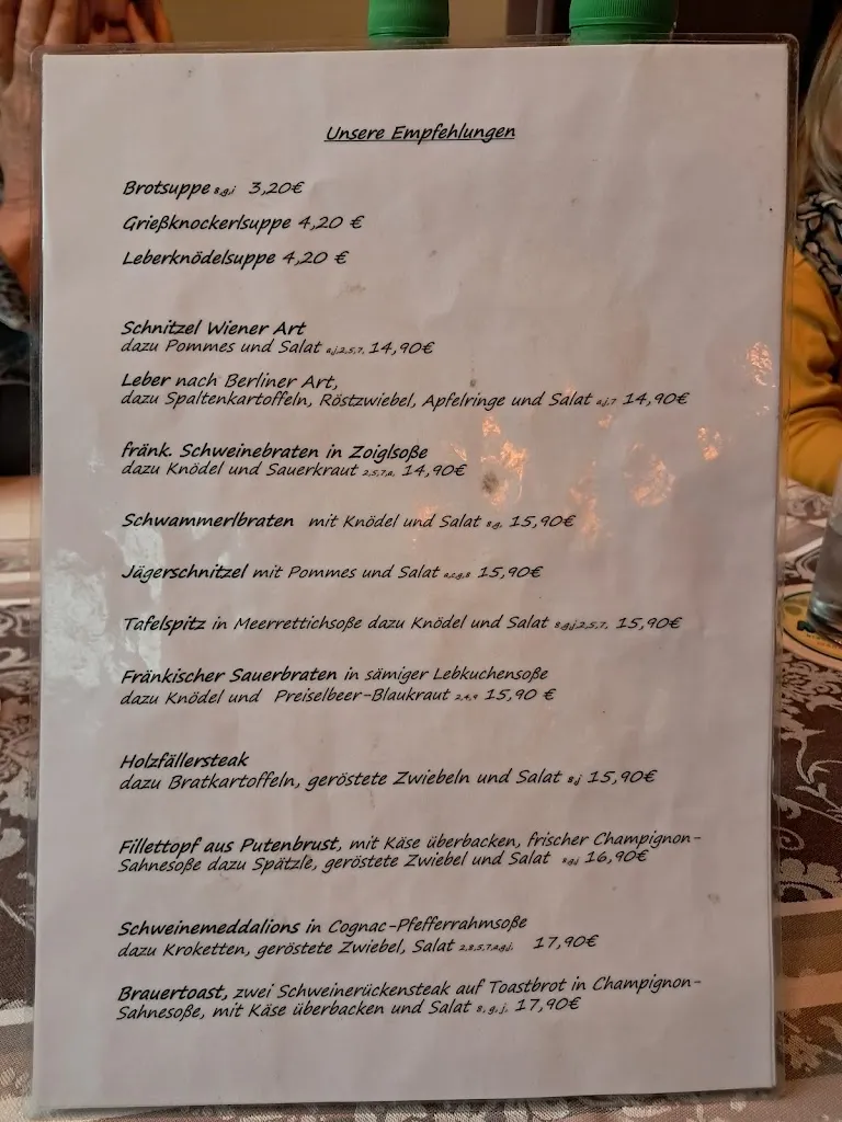 Menu_Bräustüberl la Maria_Marktredwitz_immagine_2