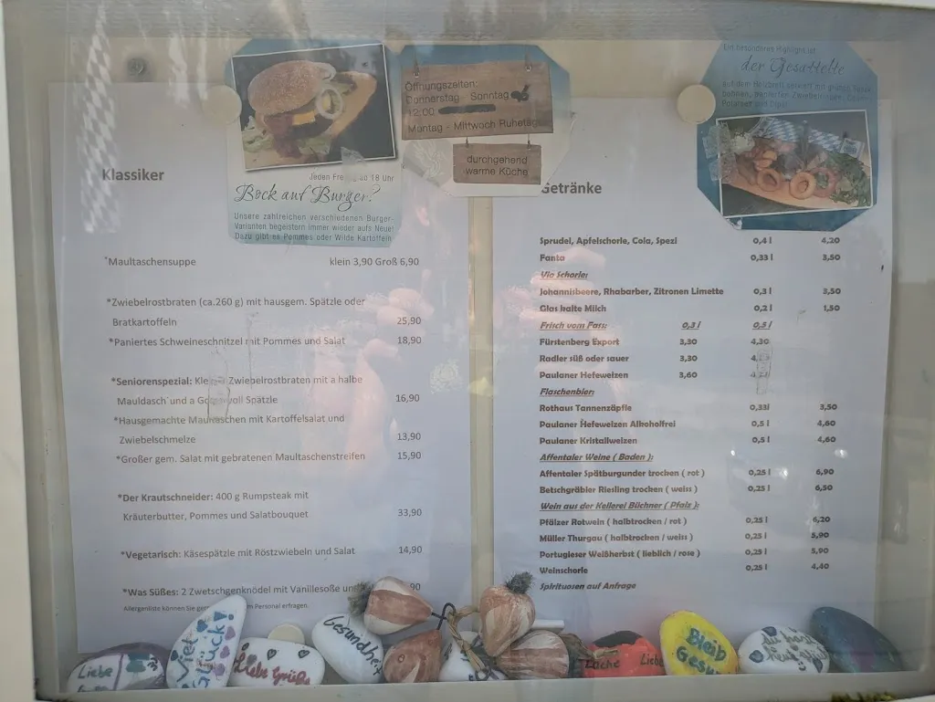 Menu_Landgasthof Zur Spechtschmiede -_Herrenalb_image_2