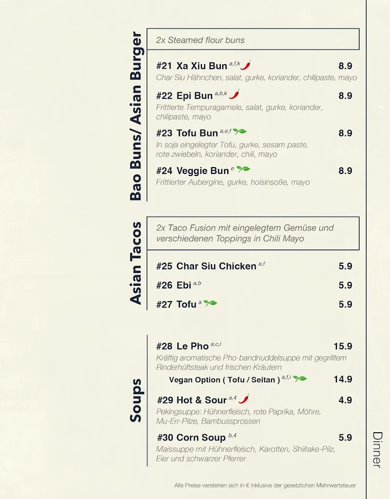 Menu_SOYO - Restaurant & Bar_Landshut_immagine_1