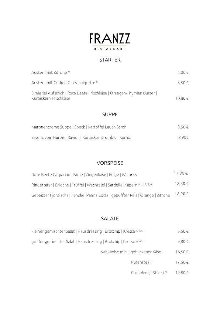Menu_FRANZZ Restaurant_Landshut_image_2