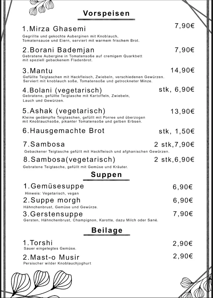 Menu_Amiri Restaurant_Landshut_image_1