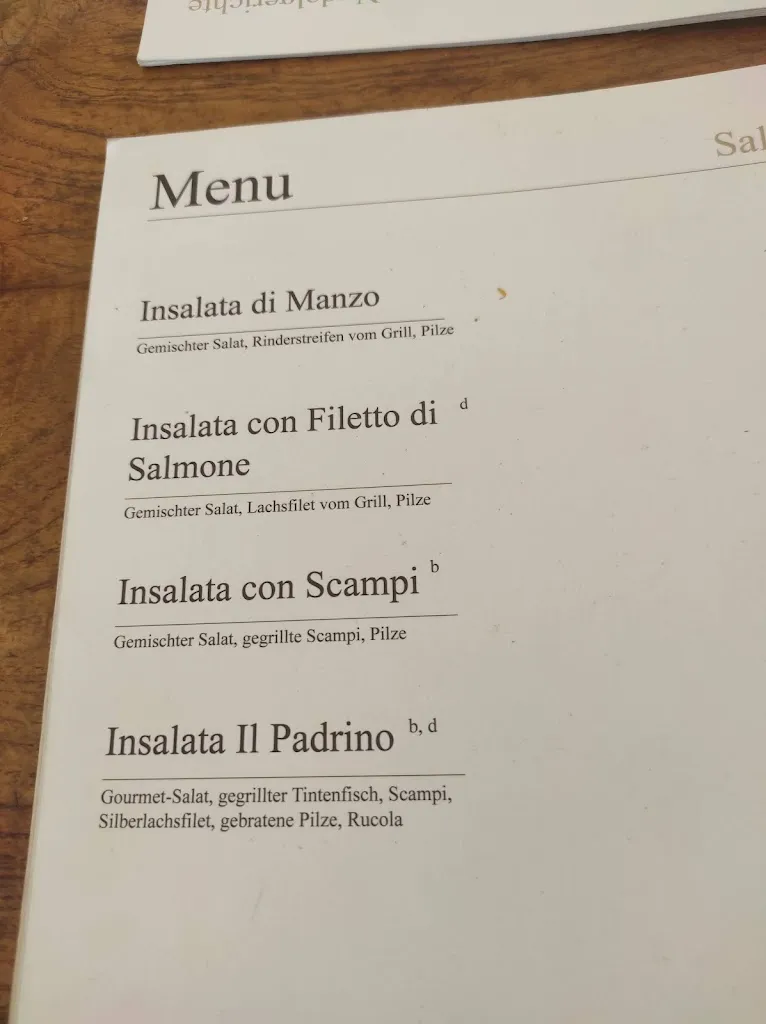 Menu_Il Padrino_Landshut_immagine_1