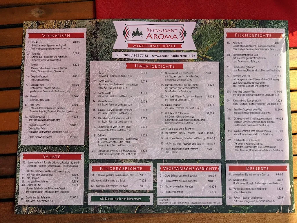 Menu_Restaurant Aroma_Herrenalb_image_3