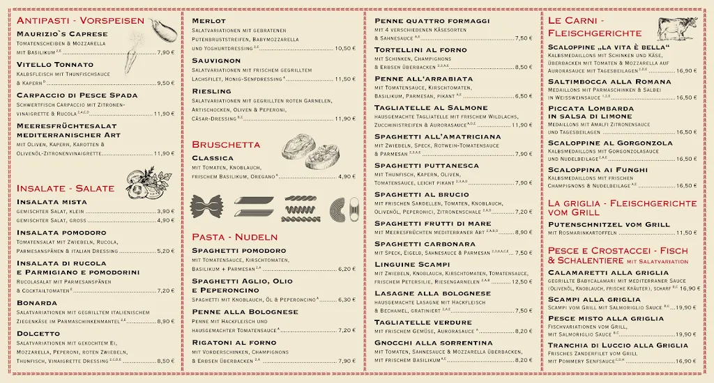 Menu_La Vita é Bella Landshut_Landshut_image_1