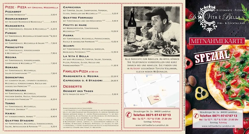 Menu_La Vita é Bella Landshut_Landshut_image_3