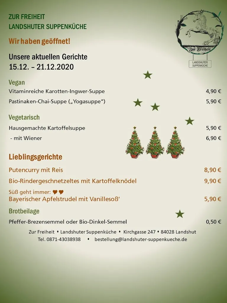 Menu_Zur Freiheit - Landshuter Suppenküche_Landshut_immagine_1
