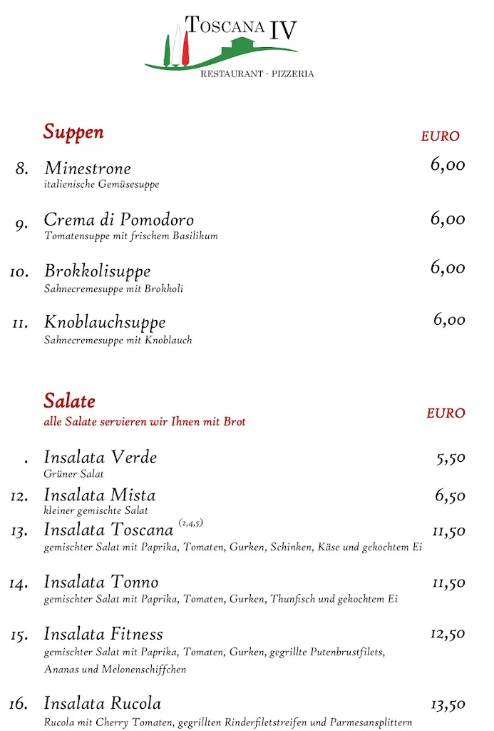 Menu_Toscana IV - Pizzeria Restaurant_Herrenalb_image_3