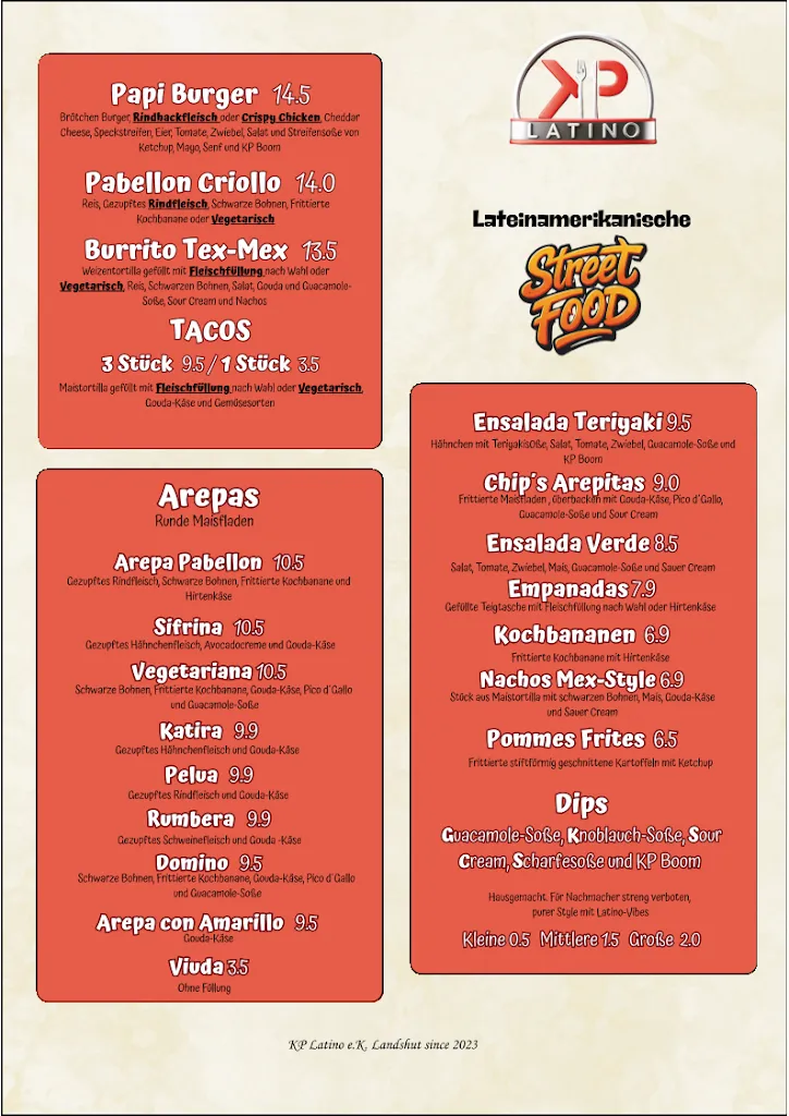 Menu_KP Latino_Landshut_image_1
