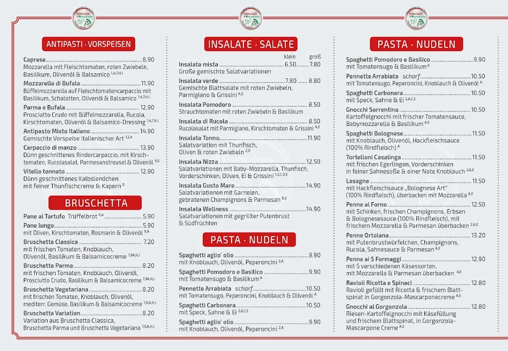 Menu_Pizzeria Pomodoro & Mozzarella_Landshut_image_3