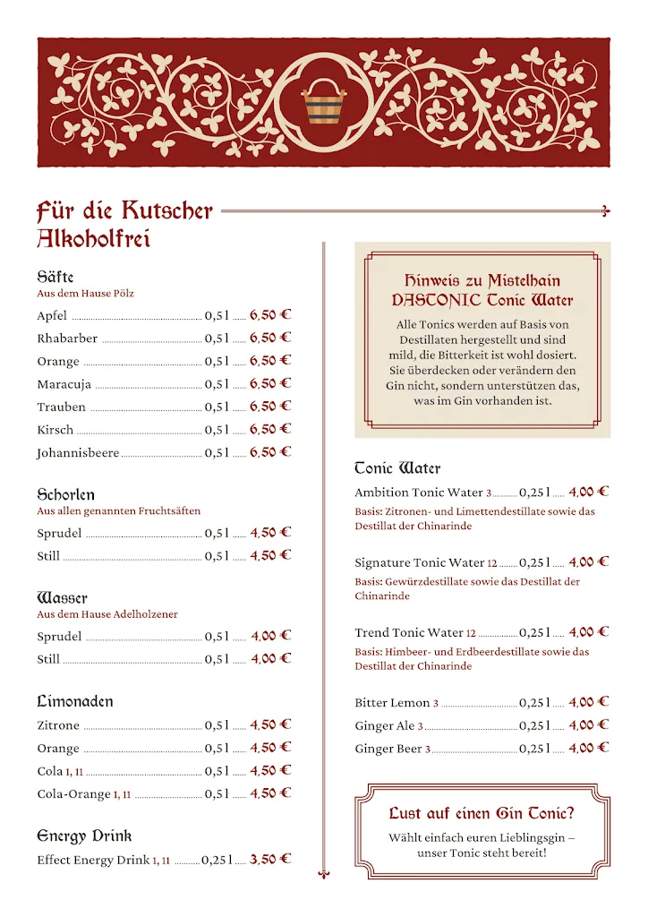 Menu_Tavern in Vitztumb_Landshut_image_1