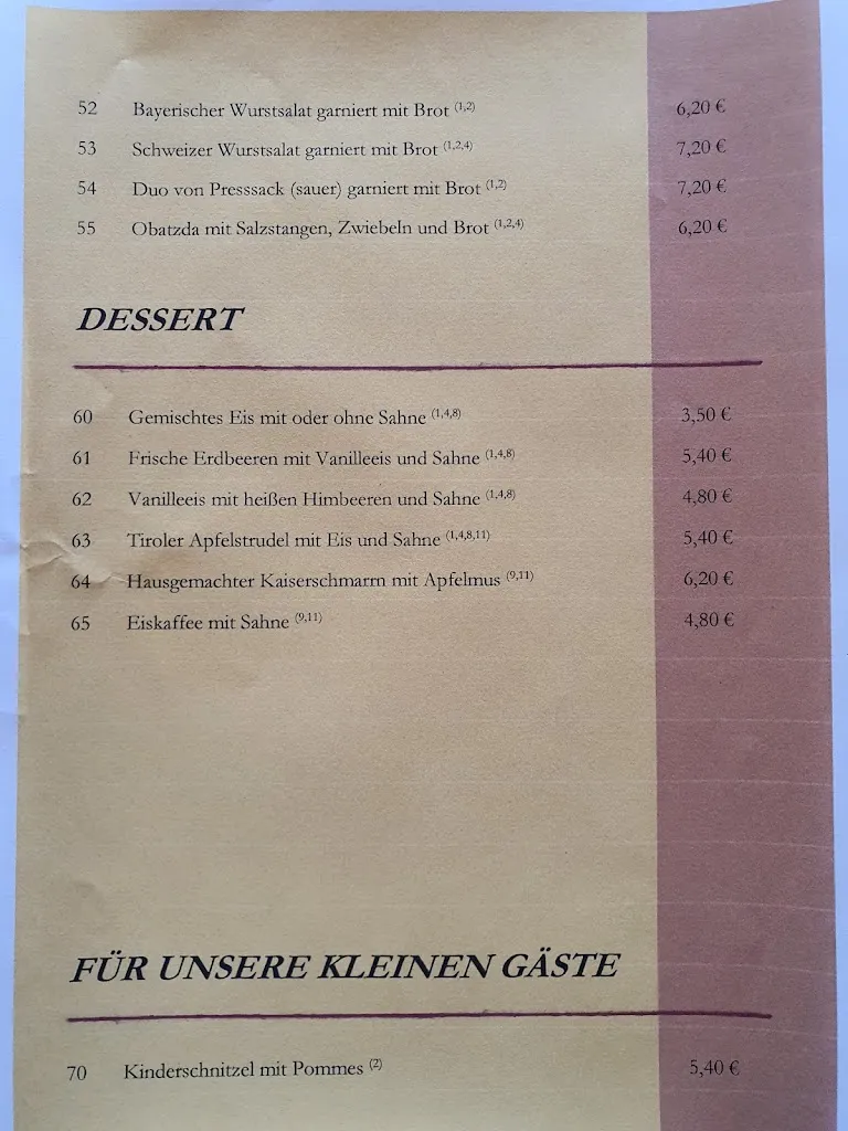 Menu_Flieger-Pfandl Inh.Elvis Lulic_Landshut_imagen_1