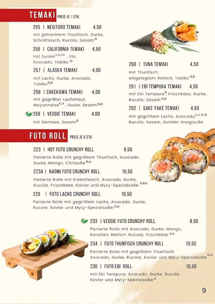 Menu_MY LY Wok & Sushi Bar_Landshut_immagine_2