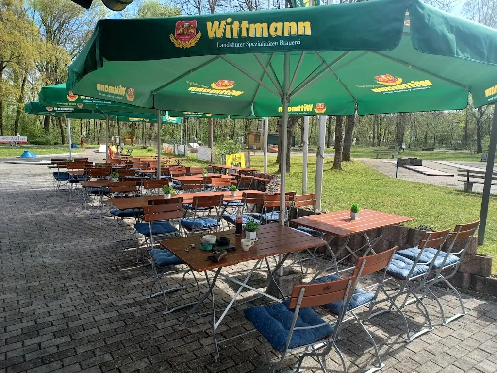 Minigolf Stüberl restaurant in Landshut