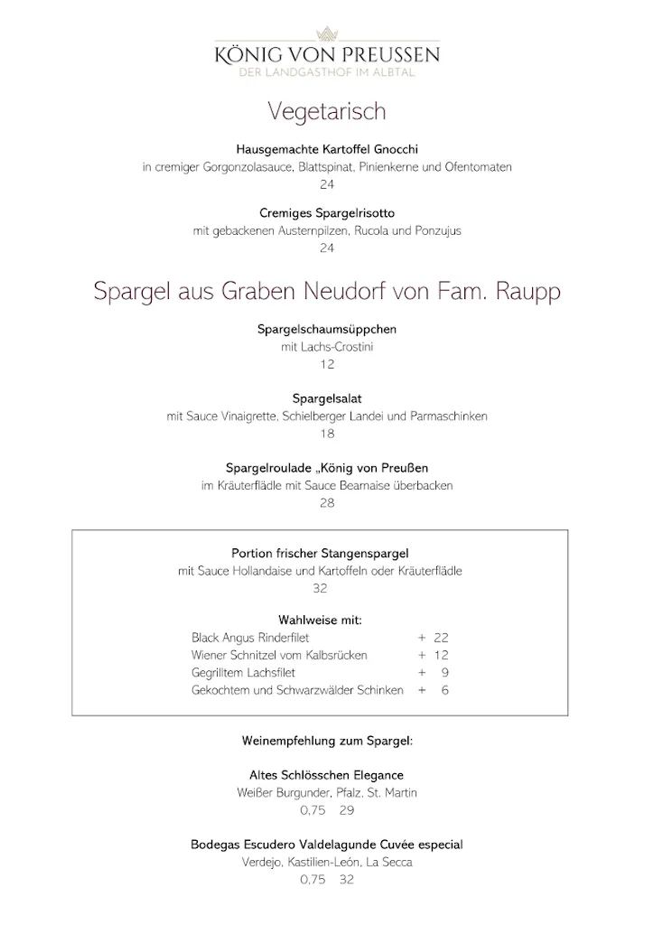 Menu_Landgasthof König von Preussen GmbH_Marxzell_image_2
