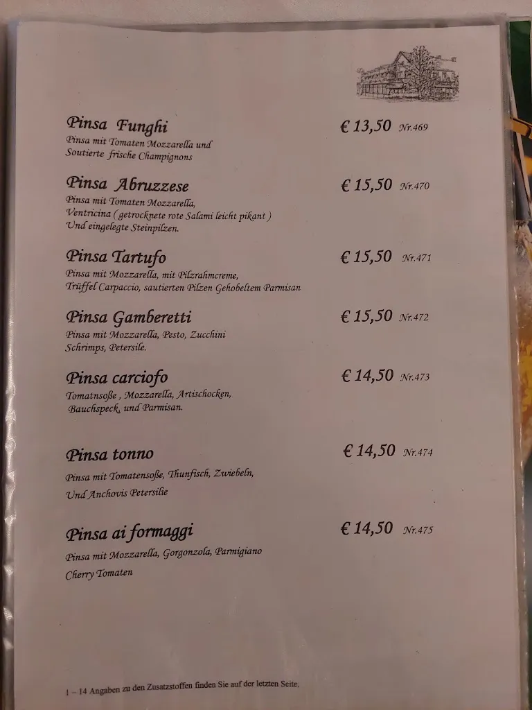 Menu_Restaurant Grüner Baum_Neunkirchen_immagine_1
