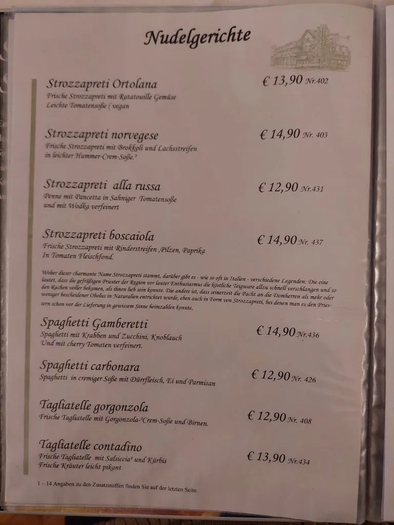Menu_Restaurant Grüner Baum_Neunkirchen_immagine_2