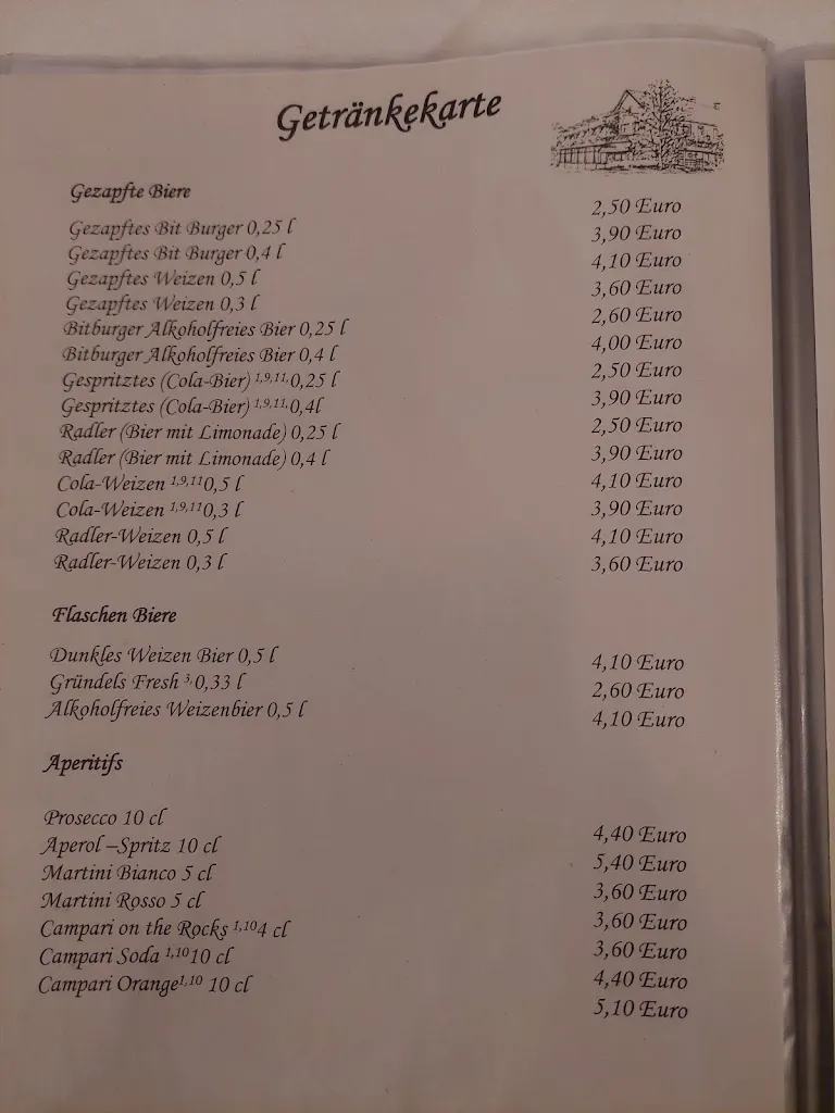 Menu_Restaurant Grüner Baum_Neunkirchen_immagine_4