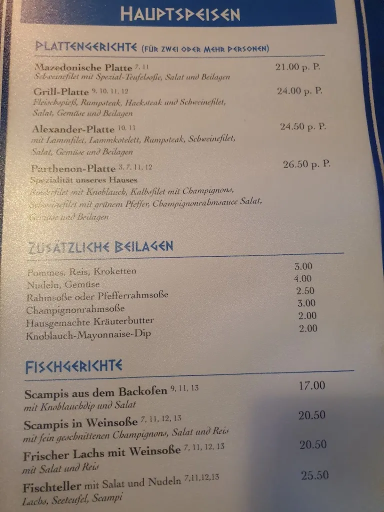 Menu_Restaurant Parthenon_Neunkirchen_immagine_3