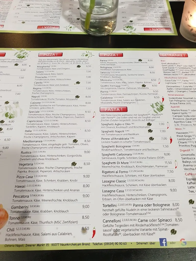 Menü_Osteria Napoli_Brand_Bild_3