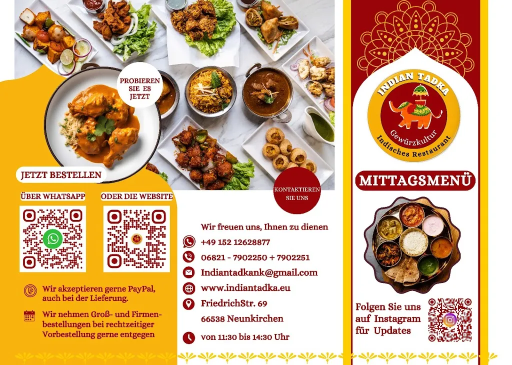 Menu_INDIAN TADKA_Neunkirchen_image_3