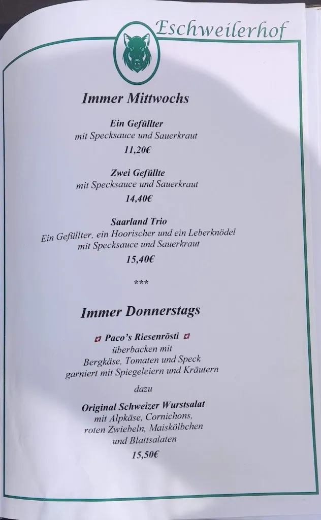 Menü_Gasthaus Eschweilerhof_Neunkirchen_Bild_1