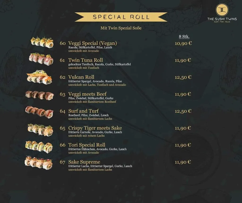 Menu_The Sushi Twins_Neunkirchen_immagine_4