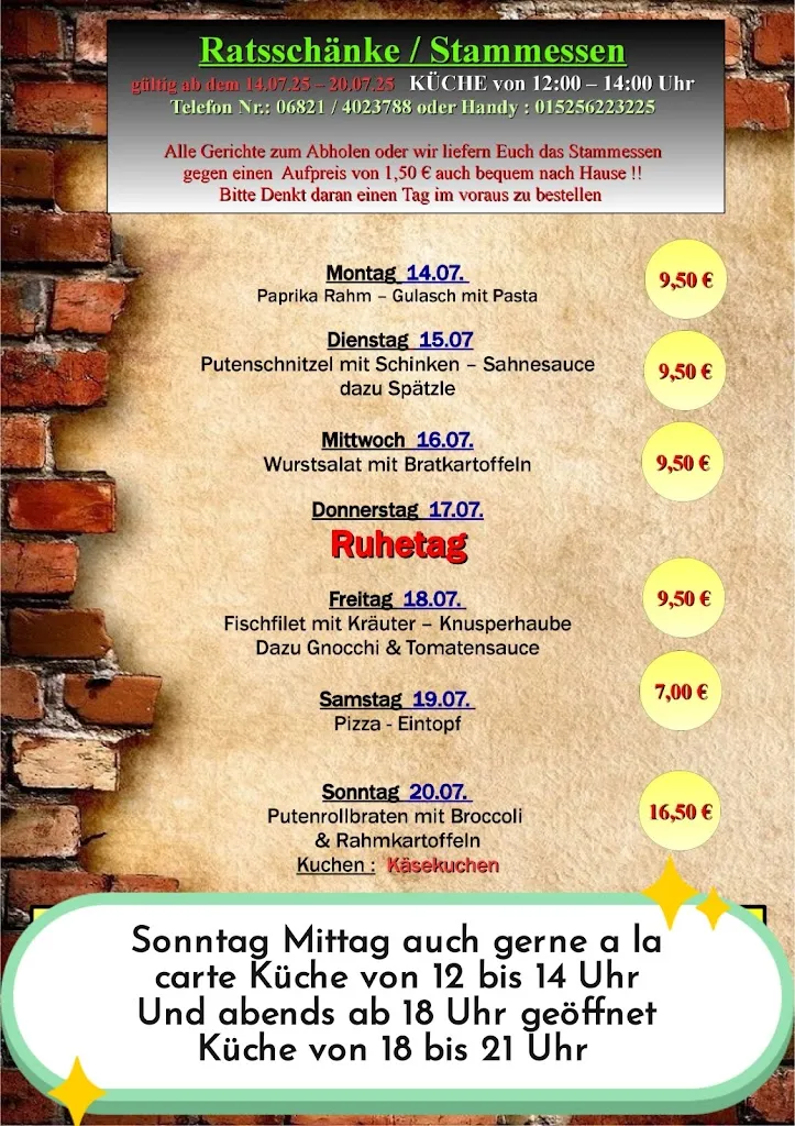 Menu_Ratsschänke Heiligenwald_Schiffweiler_immagine_1