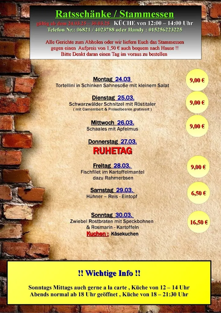 Menu_Ratsschänke Heiligenwald_Schiffweiler_immagine_4