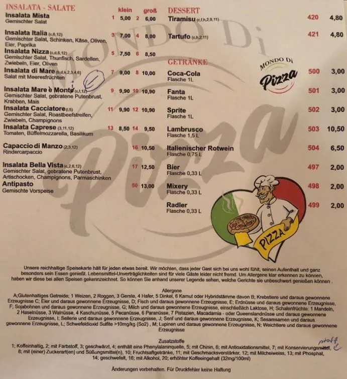 Menu_Mondo di Pizza Neunkirchen_Neunkirchen_image_1