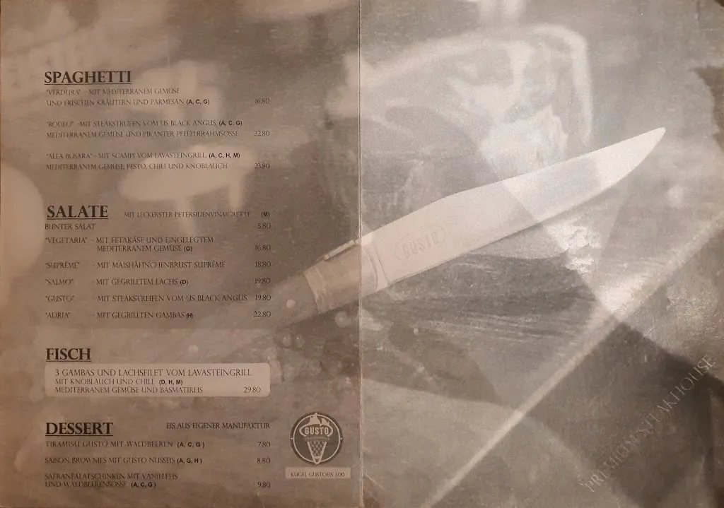 Menü_Gusto Premium Steakhouse_Saarbrücken_Bild_2