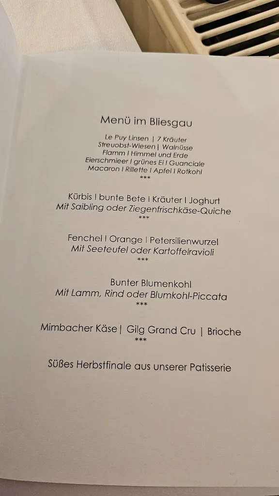 Menu_Hämmerles Restaurant_Blieskastel_immagine_1