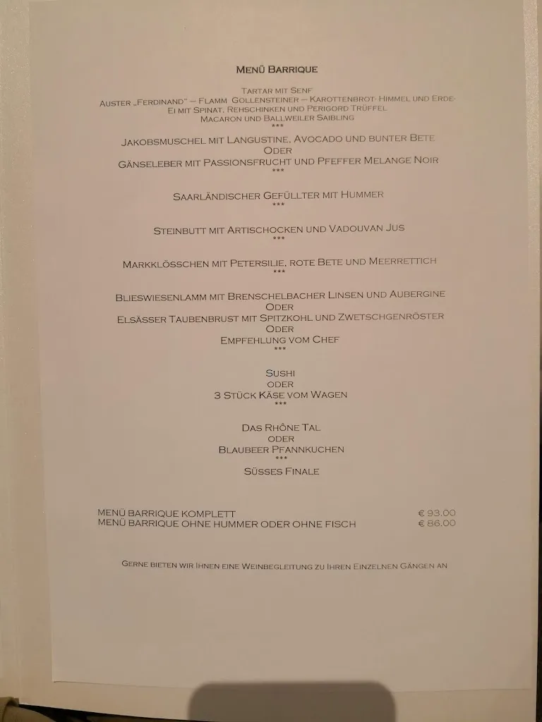 Menu_Hämmerles Restaurant_Blieskastel_immagine_3