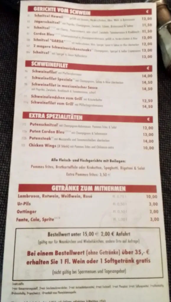 Menu_Bella Italia - Pizzeria Heimservice_Neunkirchen_image_1