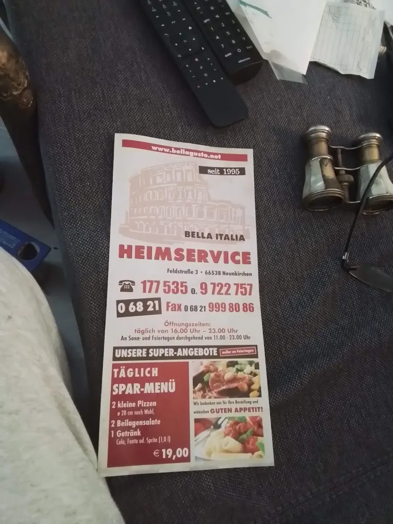 Menu_Bella Italia - Pizzeria Heimservice_Neunkirchen_image_2