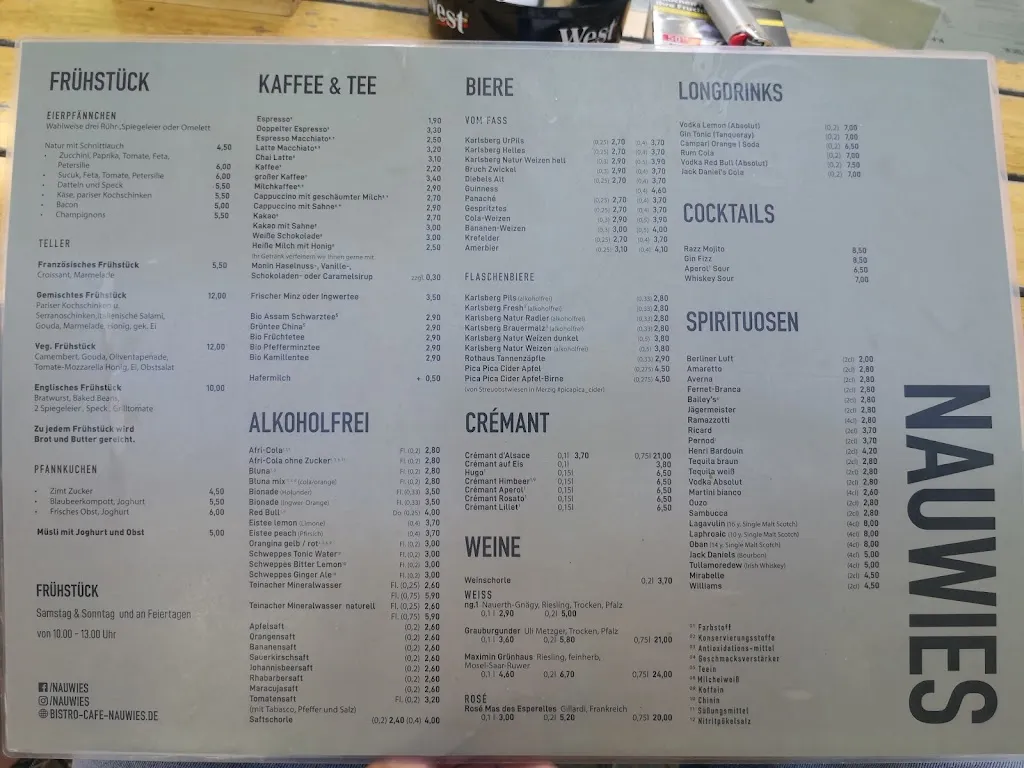Menu_Nauwies - Café Bistro_Saarbrücken_image_1