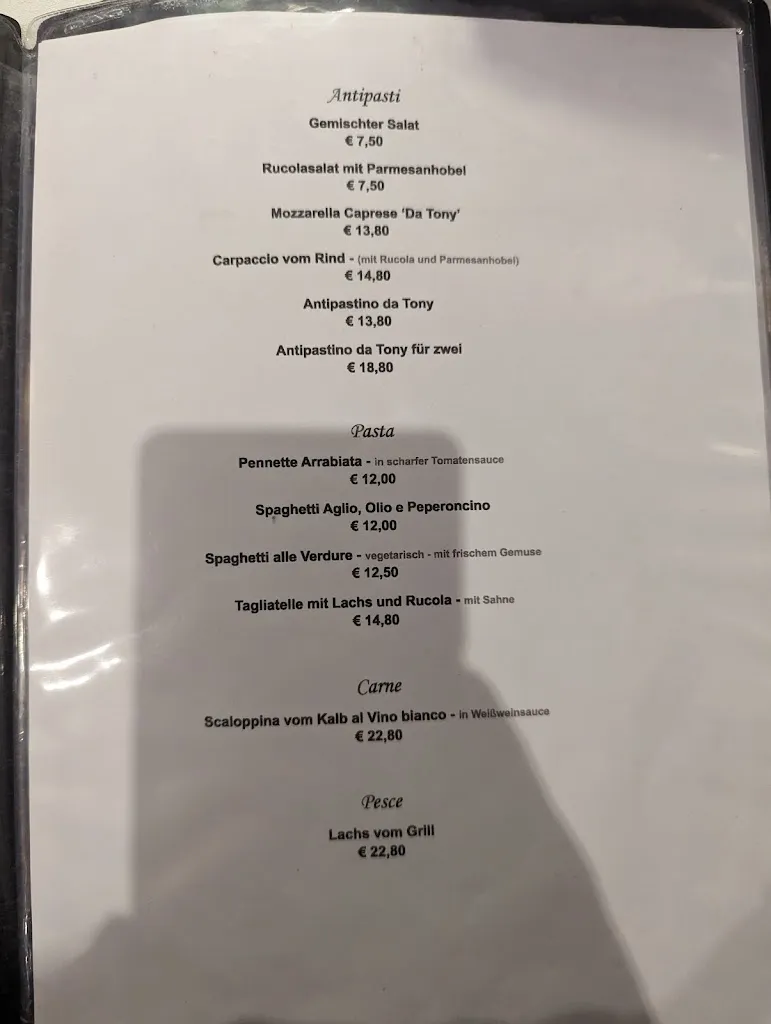 Menu_Da Tony_Freising_immagine_4