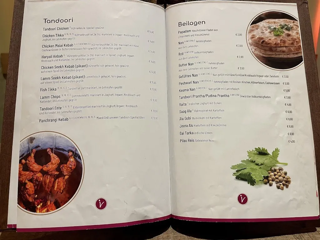 Menu_Restaurant Indian Village_Freising_image_2