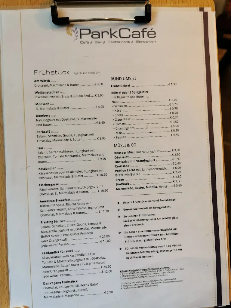 Menu_ParkCafe Freising_Freising_image_1