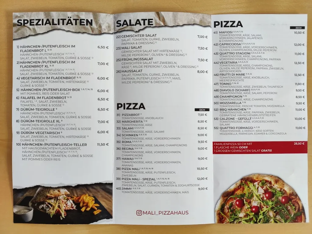 Menu_Mali Pizzahaus 2_Pfeffenhausen_immagine_1