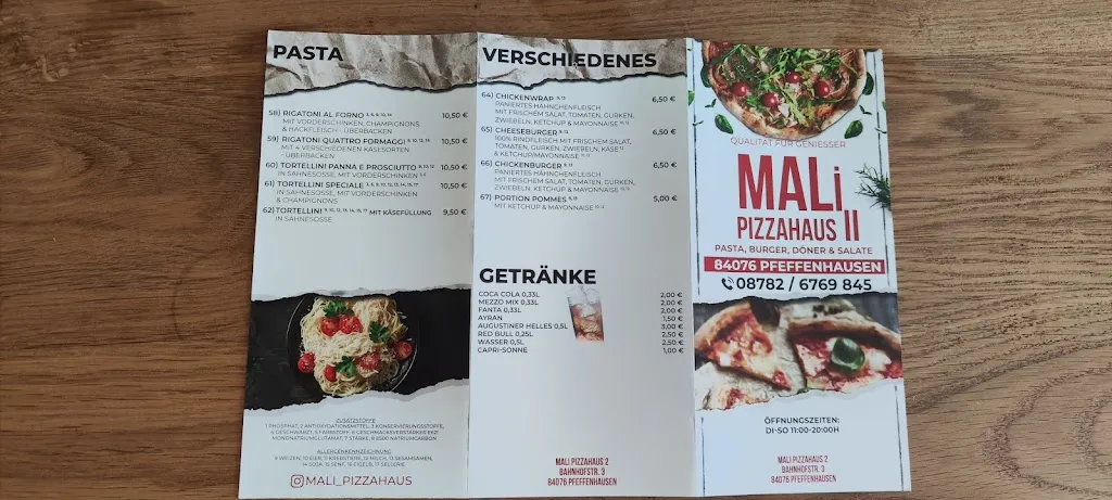 Menu_Mali Pizzahaus 2_Pfeffenhausen_immagine_2