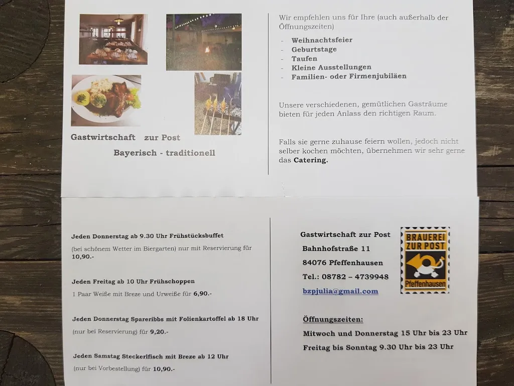 Menu_Gastwirtschaft zur Post_Pfeffenhausen_image_1